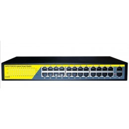 Chia cổng lan POE ROSI 26 cổng + 2 Uplink 100Mbs Chia cổng lan POE ROSI 26 cổng + 2 Uplink 100Mbs